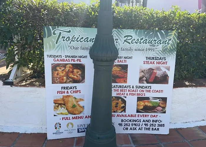 Tropicana 6c - With Sea Views, Large Terrace And Bbq Nerja