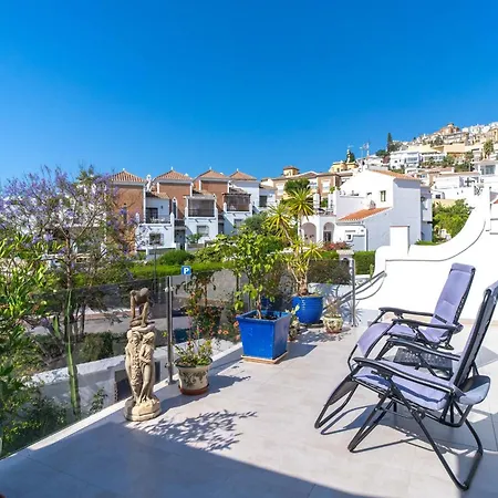 Tropicana 6c - With Sea Views, Large Terrace And Bbq Apartament Nerja