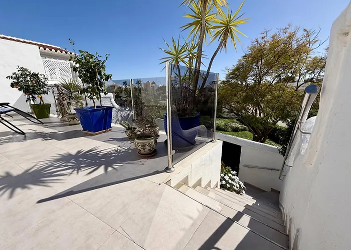 Tropicana 6c - With Sea Views, Large Terrace And Bbq Apartament *